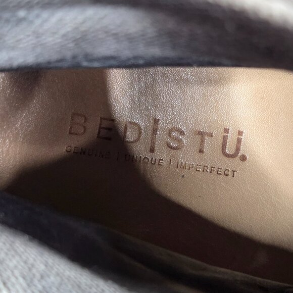 Mens Bed Stu Marcus II Distressed Gray Leather Sneaker Shoes Hi Top Size 13 - Picture 16 of 16